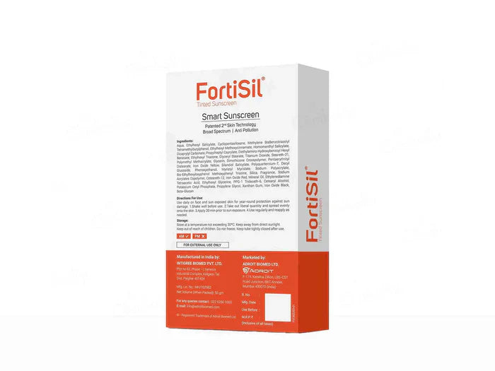 Fortisil Smart SPF 50+ PA+++ Tinted Sunscreen 50g