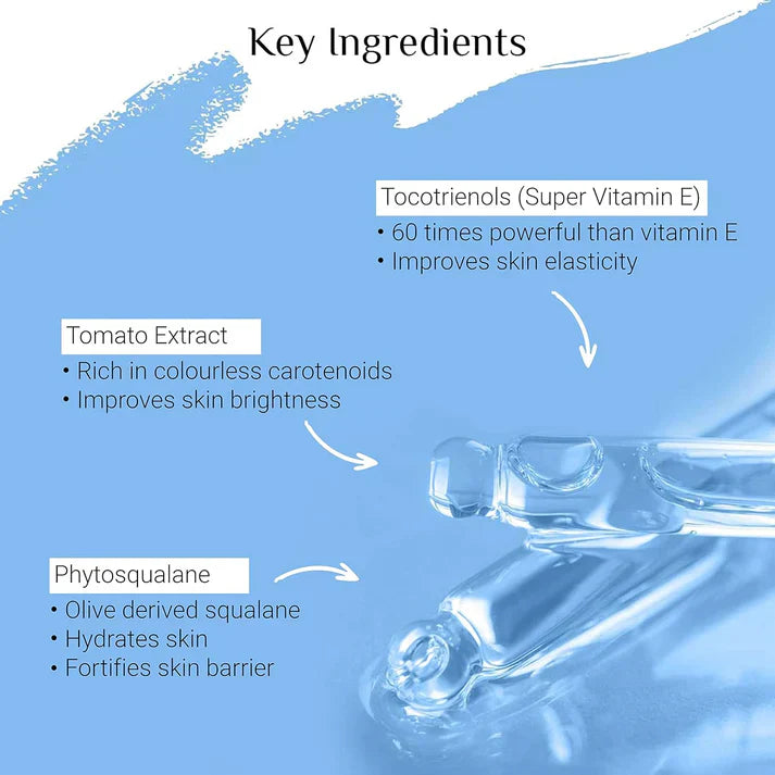 Glutone Phytosqualane + tocotrienol Face Oil 30m