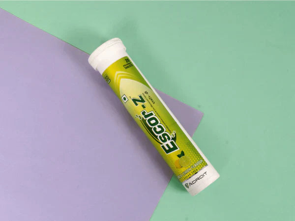 Escor-Z Sugar-Free Lime-Lemon Effervescent Tablet with Zinc Immunity 20tablets