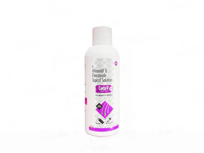 Curlz-F 3% Topical Solution 60ML
