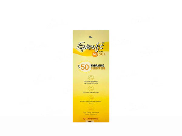 Episoft AC Hydrating Sunscreen SPF 50+ PA++++ 50G