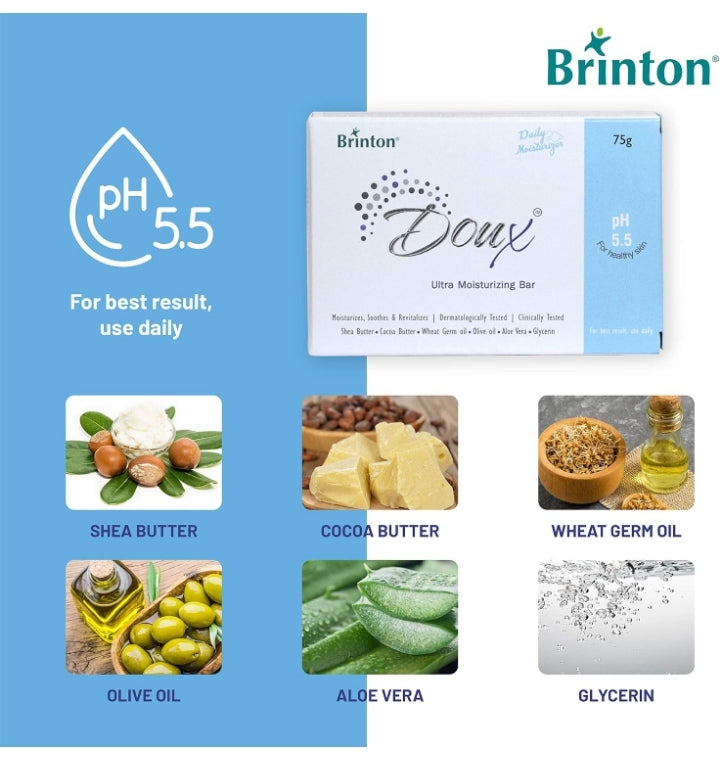 Doux Ultra Moisturizing Bar 3unit