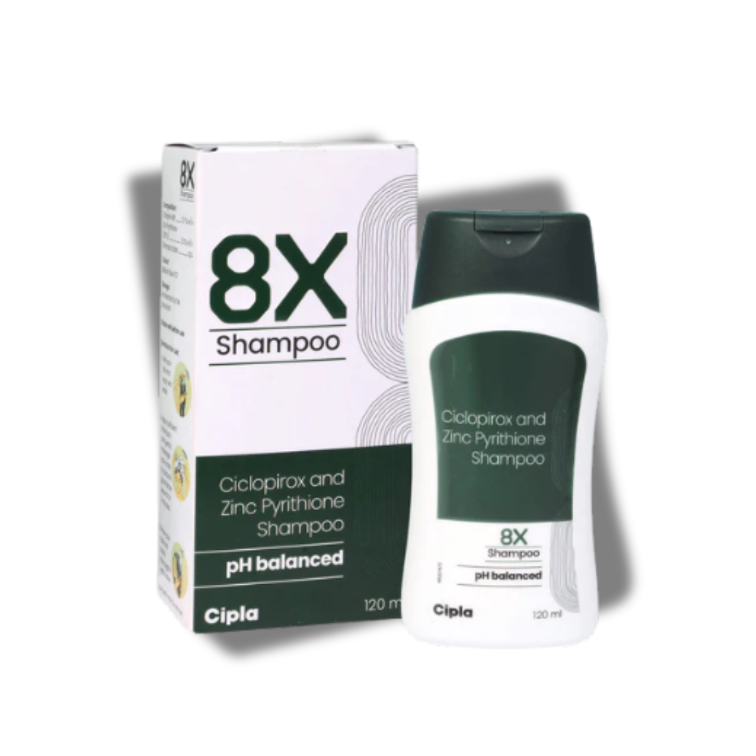 8X Shampoo 120ML