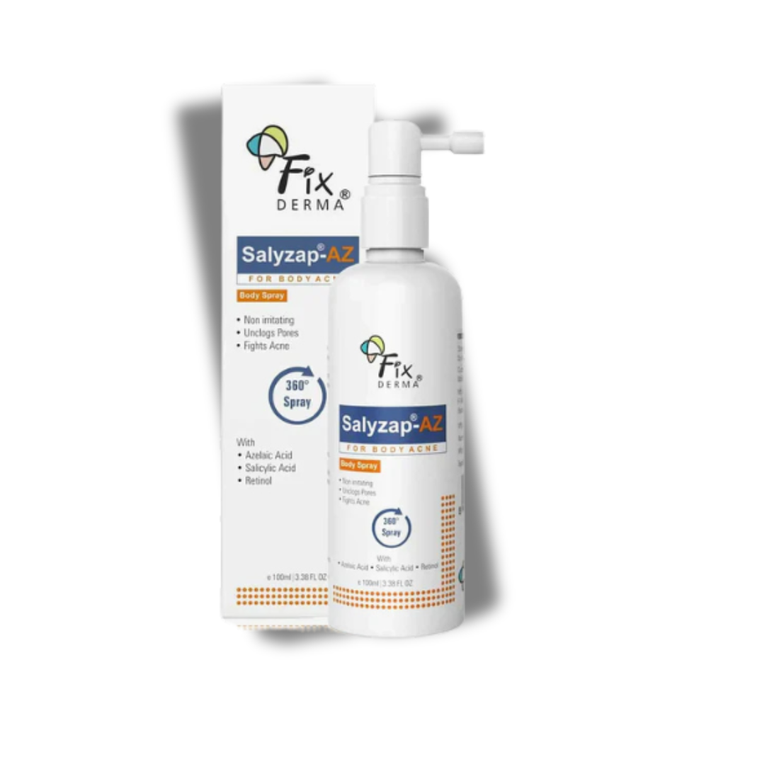 Salyzap-AZ Body Acne Treatment spray 100 ml
