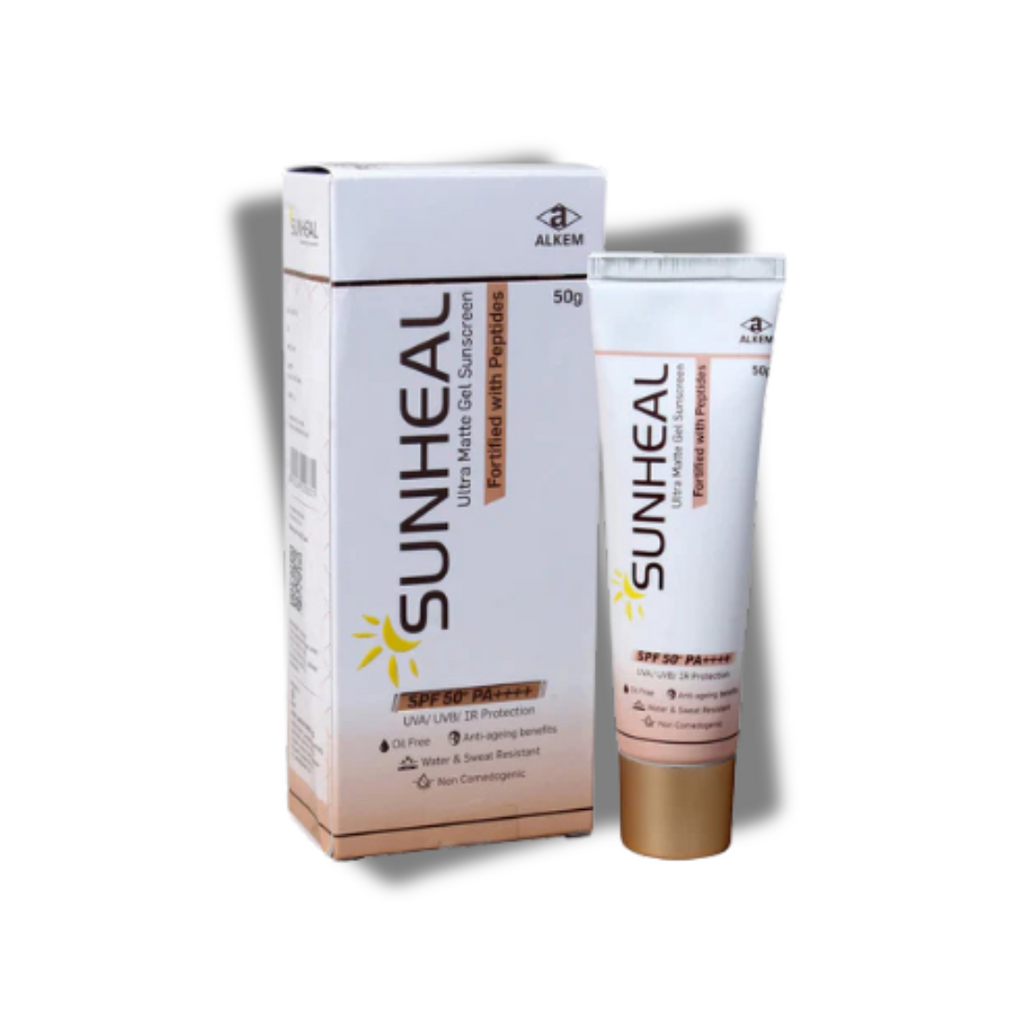 Sunheal Ultra Matte Gel Sunscreen SPF 50+ PA++++