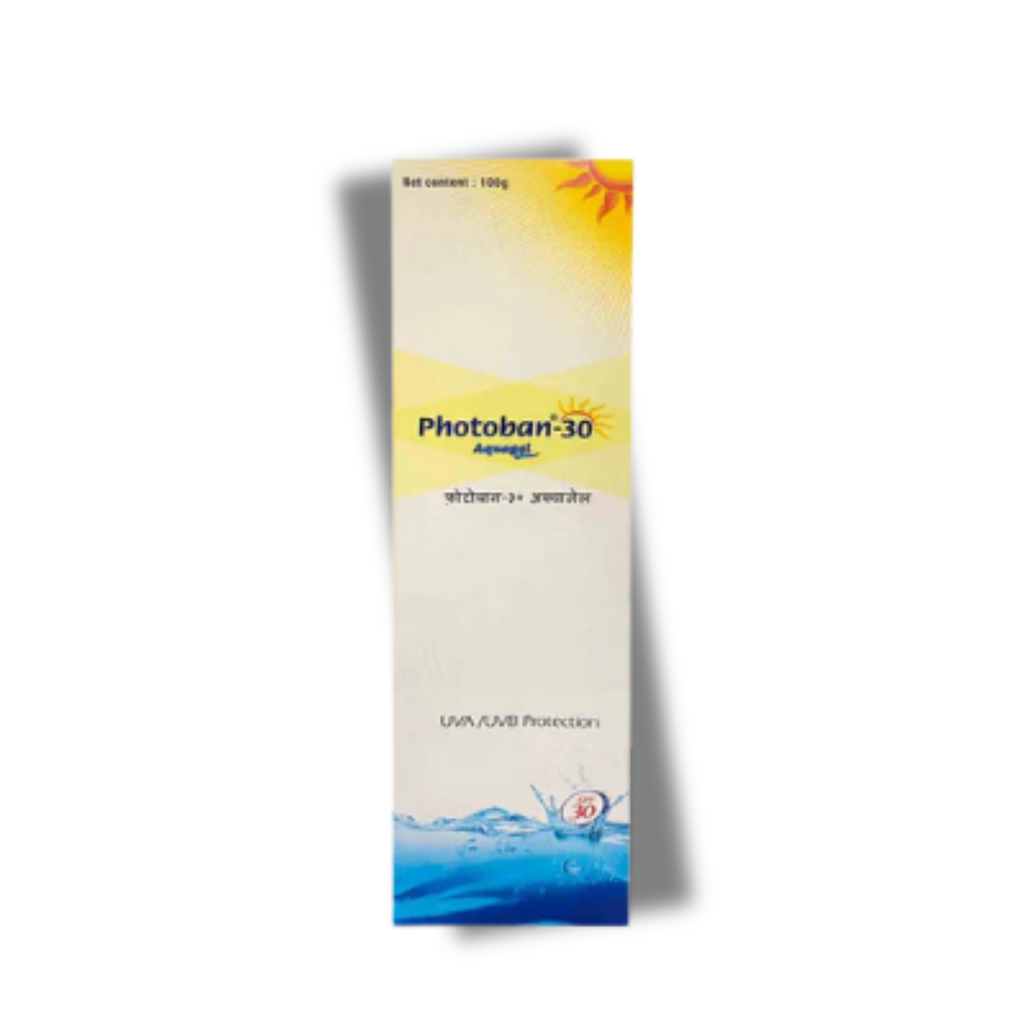 Photoban-30 Aquagel Sunscreen SPF 30+ 100G