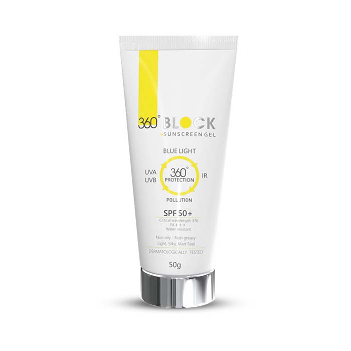 360 Block Sunscreen Gel SPF 50+ 50g