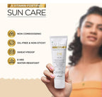 UV Doux Gold Silicone Sunscreen Gel SPF 50 PA+++ 50g