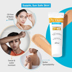 UV Doux Blue Light Anhydrous Sunscreen Gel SPF 50 PA+++ 50g