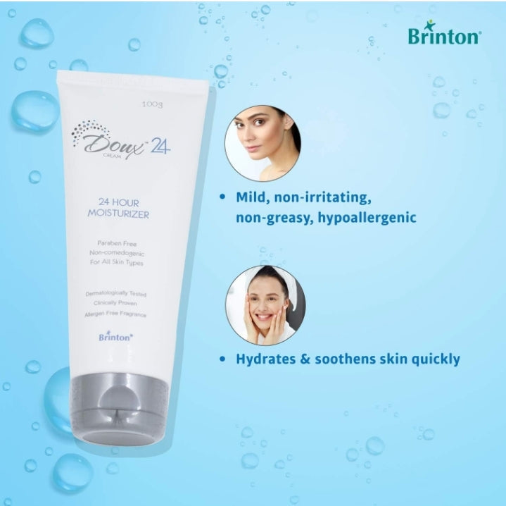 Doux 24 Hour Moisturizer Cream 100g